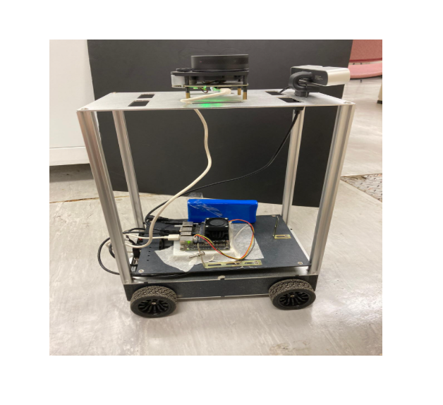 LiDAR for SLAM on 4WD